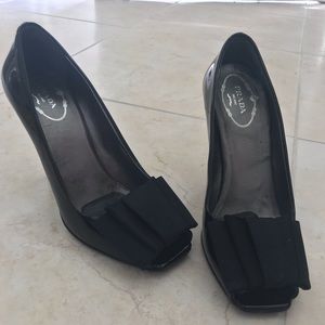 Prada patent heels